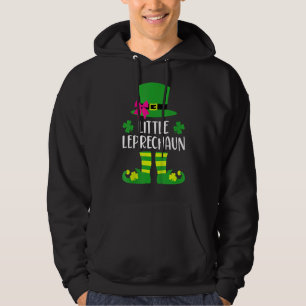 Kids Little Leprechaun mit rosa Bow für Mädchen Hoodie