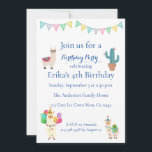 Kids Llama Cactus Birthday Party Einladung<br><div class="desc">Kinder Llama Kaktus Geburtstagsparty Einladung Eine lustige Kindergeburtstagsparty mit Lamas und Kakteen auf einem einfachen weißen Hintergrund. Der gesamte Text ist editierbar,  sodass Sie Schriftart,  Farbe,  Platzierung und Wortlaut ändern können,  um diese Einladung Ihren Bedürfnissen anzupassen.</div>