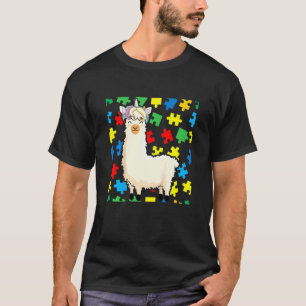 Kids Llamacorn Autismus-Bewusstsein Llama Einhorn T-Shirt