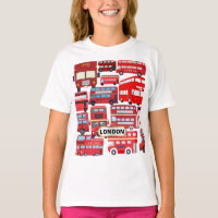 Kids London Bus T - Shirt