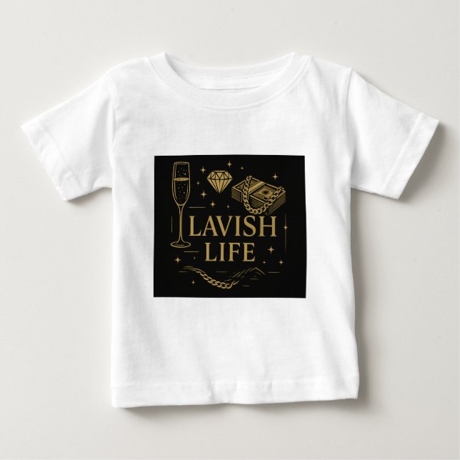 Kids Luxuriöses T-Shirt (Vorderseite)