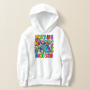 Kids Mathe Rock Star Hoodie Grundschule UK