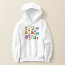Kids Mathe Zahlen Hoodie | Number Day UK