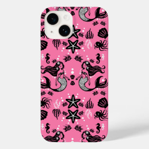 Kids Meerjungfrau Pink Case-Mate iPhone 14 Hülle