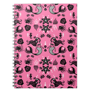 Kids Mermaid Pink Notizblock
