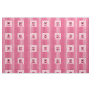 Kid's Mit Monogramm "M" rosa Elche Stoff