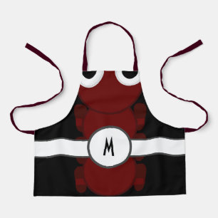 Kids Mit Monogramm Red Ant Schürze
