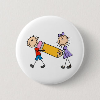 Kids mit Stift Button