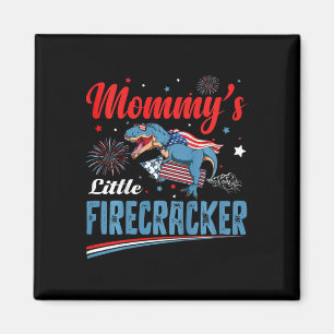 Kids Mommys Little Firecracker Unabhängigkeitstag Magnet