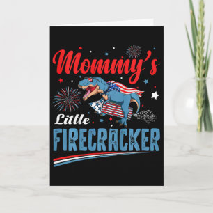 Kids Mommys Little Knallfrosch Unabhängigkeitstag Karte