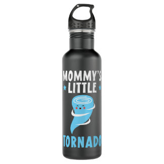 Kids Mommys Little Tornado Future Meteorologe ich Edelstahlflasche