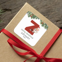 Kids Monogram Christmas