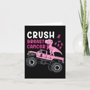 Kids Monster Truck Dinosaurier Breastkrebs Aw brec Karte