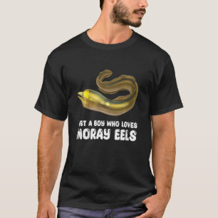 Kids Moray Eel Apparel for Boy Liebe Sea Animal T-Shirt