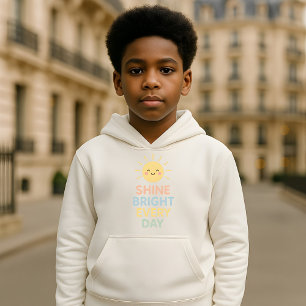 Kids Motivierend Hoodie - Shine Bright