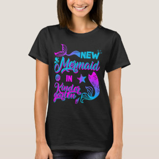Kids Neue Meerjungfrau In Kindergarten Meerjungfra T-Shirt