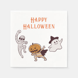 Kids Niedlich Pumpkin Monster Halloween-Party Serviette