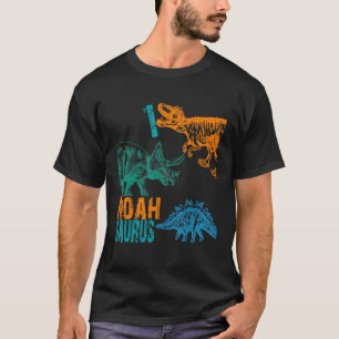 Kids Noah Saurus 1. Geburtstag Boys Rex Bday Party T-Shirt