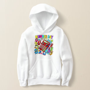 Kids Number Day Mathe-Hoodie Grundschule UK Hoodie