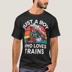 Kids nur ein Junge, der Liebe von Shirt-Bahn Lover T-Shirt
