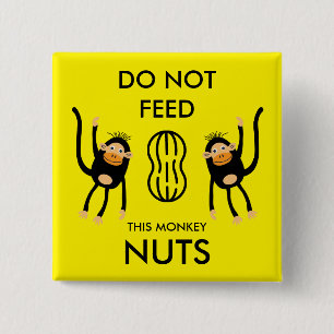Kids Nut Allergy Warning Button