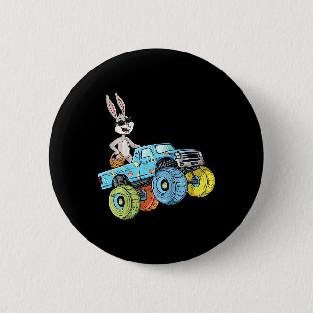 Kids Oaster Rabbit Riding Monster Truck Fun Boys G Button (Vorderseite)