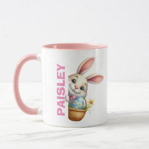 Kids Oaster Tasse Girls Osterfeier Individuelle Na