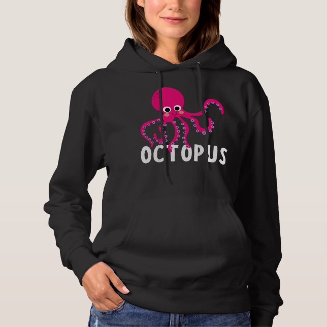 Kids Octopus Shirt For Boys Or Girls  T-Shirt (Vorderseite)
