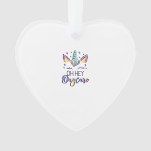 Kids Oh Hey Tagesmutter Vibes Erster Tag Tagesmutt Ornament