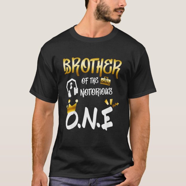 Kids Old School  Hip Hop Brother Of The Notorious  T-Shirt (Vorderseite)