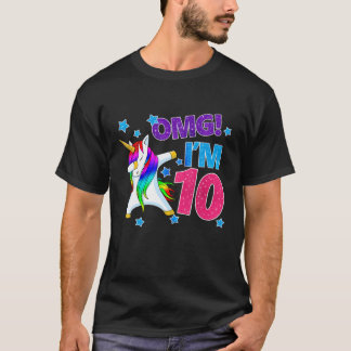Kids OMG! Ich bin 10 Geburtstagskinder, die Unicor T-Shirt
