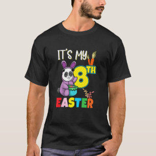 Kids Ostereier Jagd 8. Geburtstag Niedlich Osterho T-Shirt