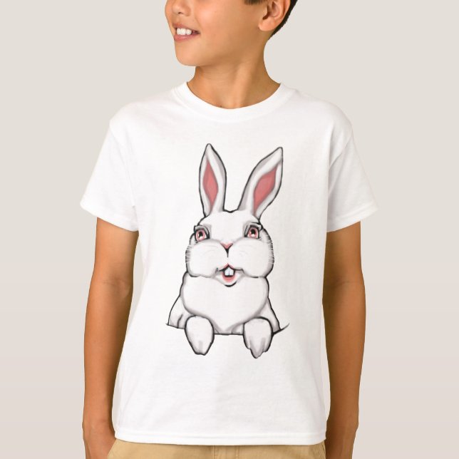 Kid's Osterfest Shirt Niedlich Ostern Bunny Kid's  (Vorderseite)