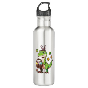 Kids Ostern Dinosaurier Trex Ei Jagen Jungen Kinde Edelstahlflasche