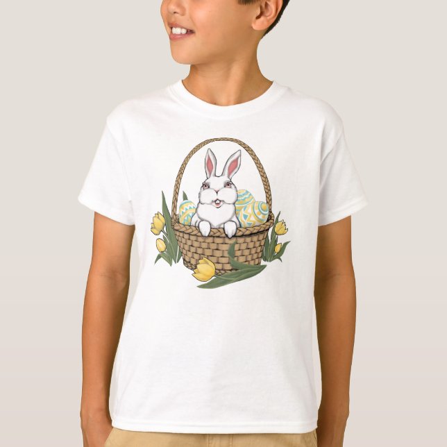 Kid's Osteroester Shirt Osterblase Kinderhemd Swea (Vorderseite)