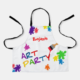 Kids Paint Schürze for Art Party