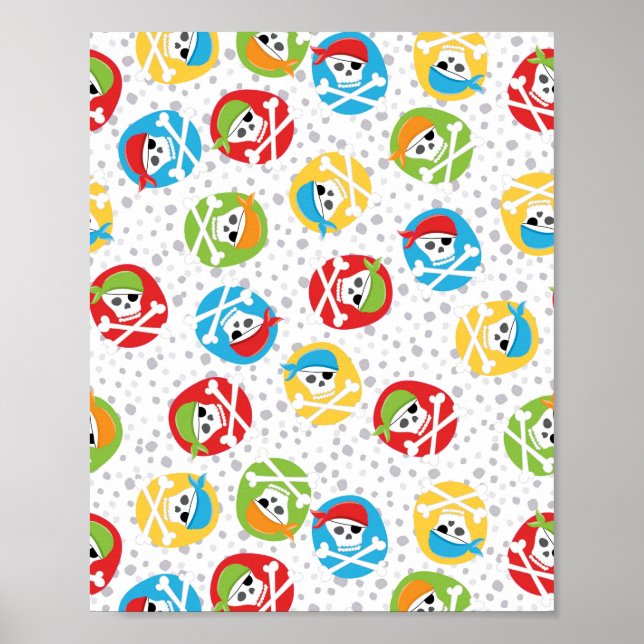 Kids Party Pirate Poster (Vorne)