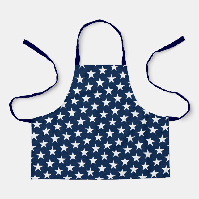 Kids Patriotic Stars Schürze (Vorderseite)