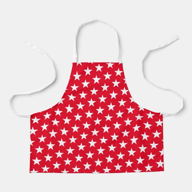 Kids Patriotic Stars Schürze (Vorderseite)