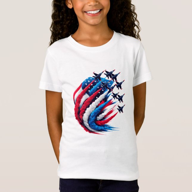 Kids Patriotic T - Shirt (Vorderseite)