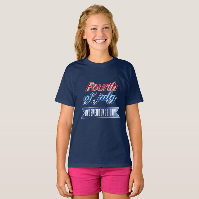 Kids Patriotic T - Shirt (Vorne ganz)