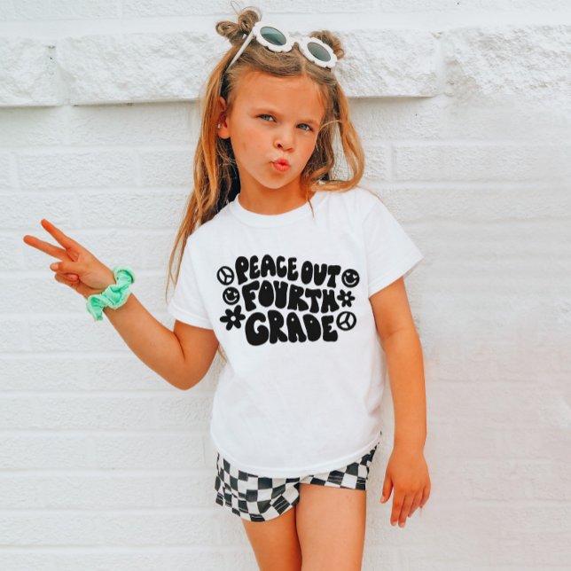 Kids Peace Out Vierter T - Shirt (Von Creator hochgeladen)