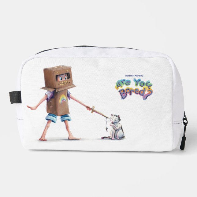 Kids Pencil Case | Are You Bored? Waschbeutel (Vorderseite)