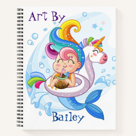 Kids Personal Sketch Spirale Notebook Notizbuch