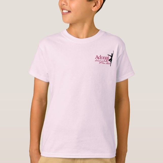 Kid's PINK SPring Concert-Shirt T-Shirt (Vorderseite)