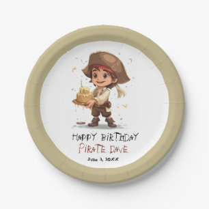 Kids Pirate Birthday Paper Tellers Boy Pappteller