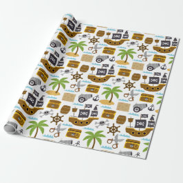 Kids Pirate Geschenkpapier