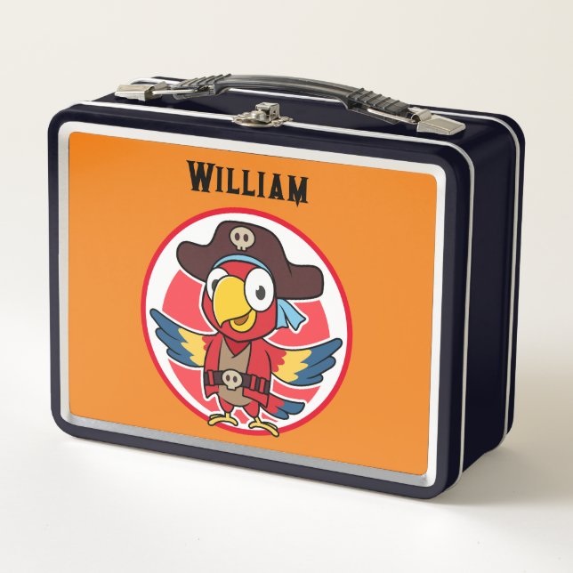 Kids Pirate Theme Lunch Box anpassen (Vorderseite)