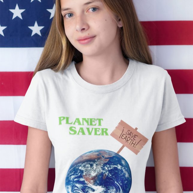 Kids Planet Saver T-Shirt (Von Creator hochgeladen)