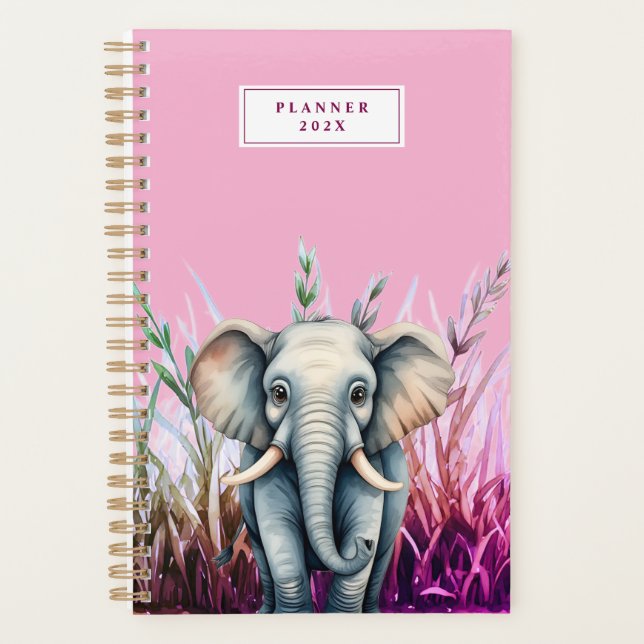 Kids Planner Elephant Planer (Vorderseite)